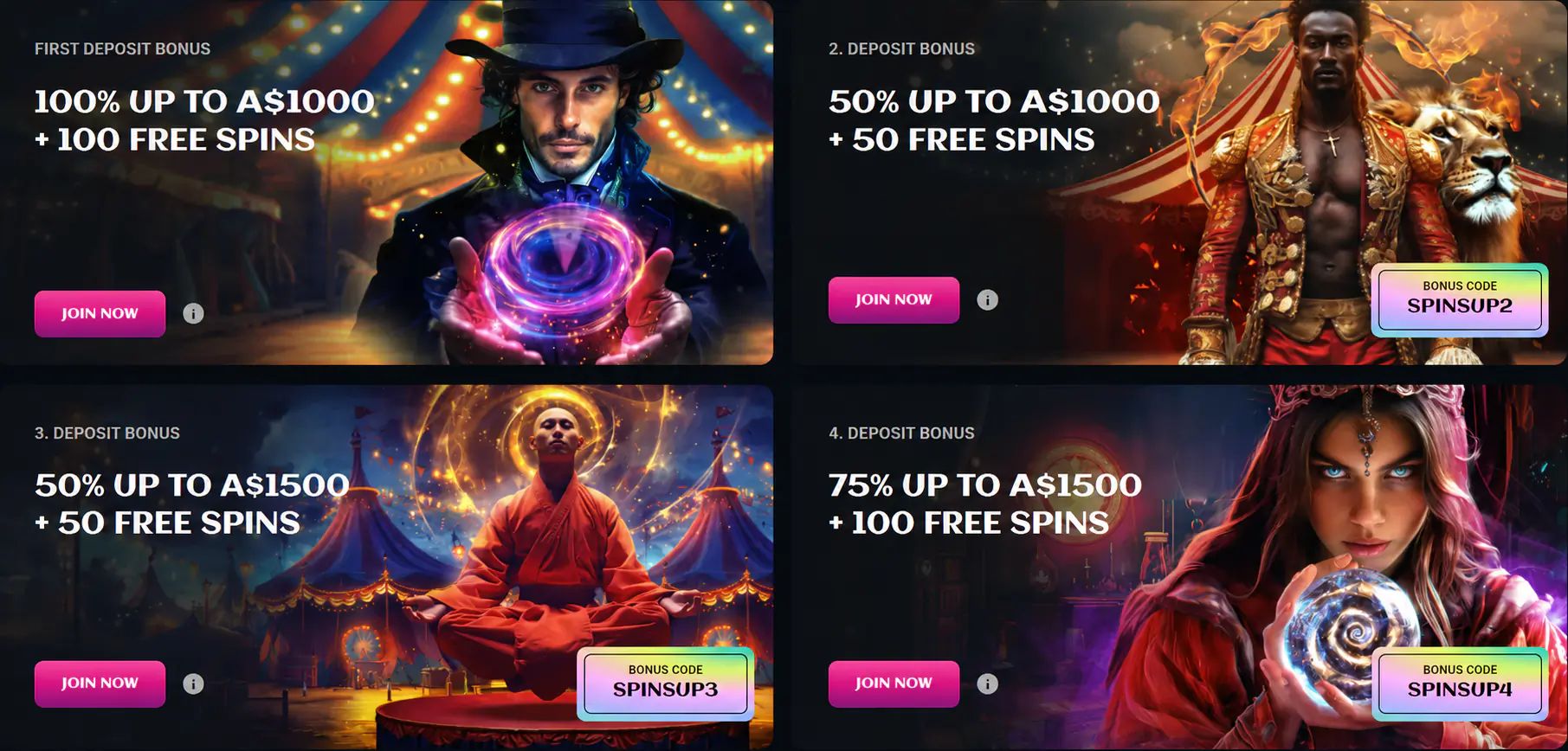 bonuses